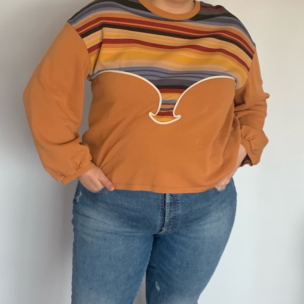 ZARA western sweatshirt